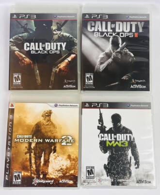 Lot de 2 jeux - PS3 - Call of Duty - Label Emmaüs