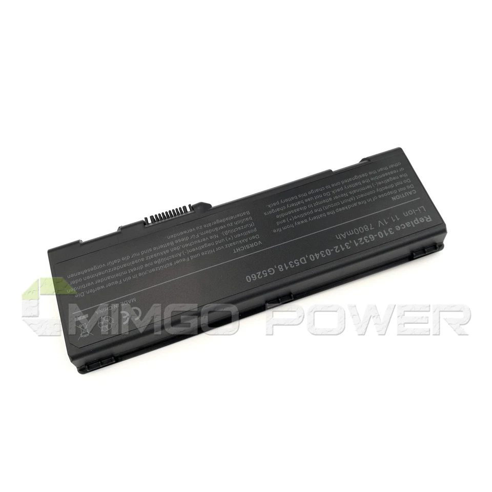 Batería de 9 celdas para Dell Inspiron 6000 9200 9300 XPS M170 M1710 Precision M6300 Foto 2 de 4