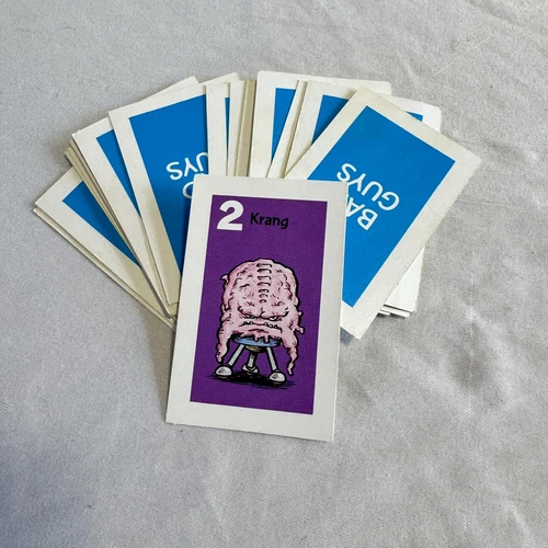 Teenage Mutant Ninja Turtles PIZZA POWER Vintage Board Game Parts Bad Guys