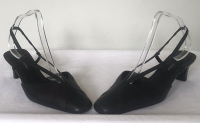 color block slingback heels