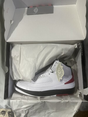 Nike Air Jordan 2 Retro Chicago White 2022 DX2454-106 Size 10 Men s