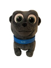 Disney Jr Puppy Dog Pals Bingo the Pug Plush Stuffed Animal 6" Grey