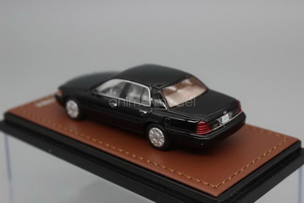 GOC 1/64 Scale FORD CROWN VICTORIA Black Diecast Car Model