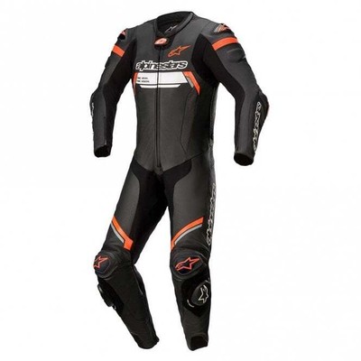 Alpinestars Herren Missile v2 Ignition 1tlg Motorrad Rennanzug (schwarz/rot/fluo)