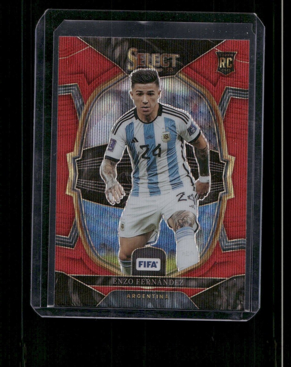 2022-23 Panini Select FIFA #26 Enzo Fernandez Red Wave | eBay