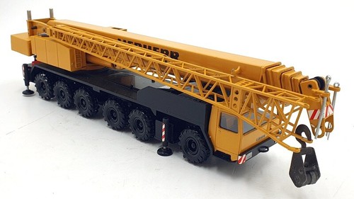 Conrad 1/50 Scale Diecast 2082 - Liebherr Mobile Crane LTM 1160 - Yellow - Picture 2 of 7
