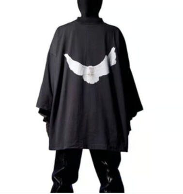 New''Yeezy Gap Engineered By BALENCIAGA Dove 3/4 Sleeve Tee  Size Large