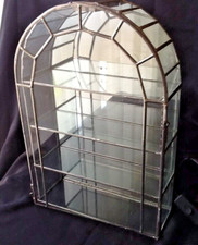 Swarovski Vitrine Setzkasten Bleiverglast mit Spiegel Tür & Beleuchtung 38 x 25