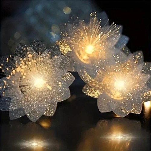 Flash Fairy Lamps Battery Powered Christmas Tree Flower Lights Camping - Picture 5 of 14