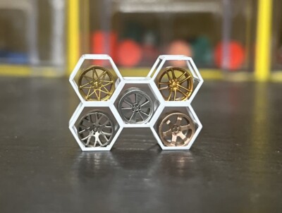 1/64 Scale Diorama Wheel Hub Displays Stand Garage Scenes Decoration Mini Models