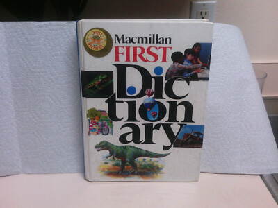 Macmillan First Dictionary Hardcover Ltd. Pan MacMillan 1990 AS IS Please Read