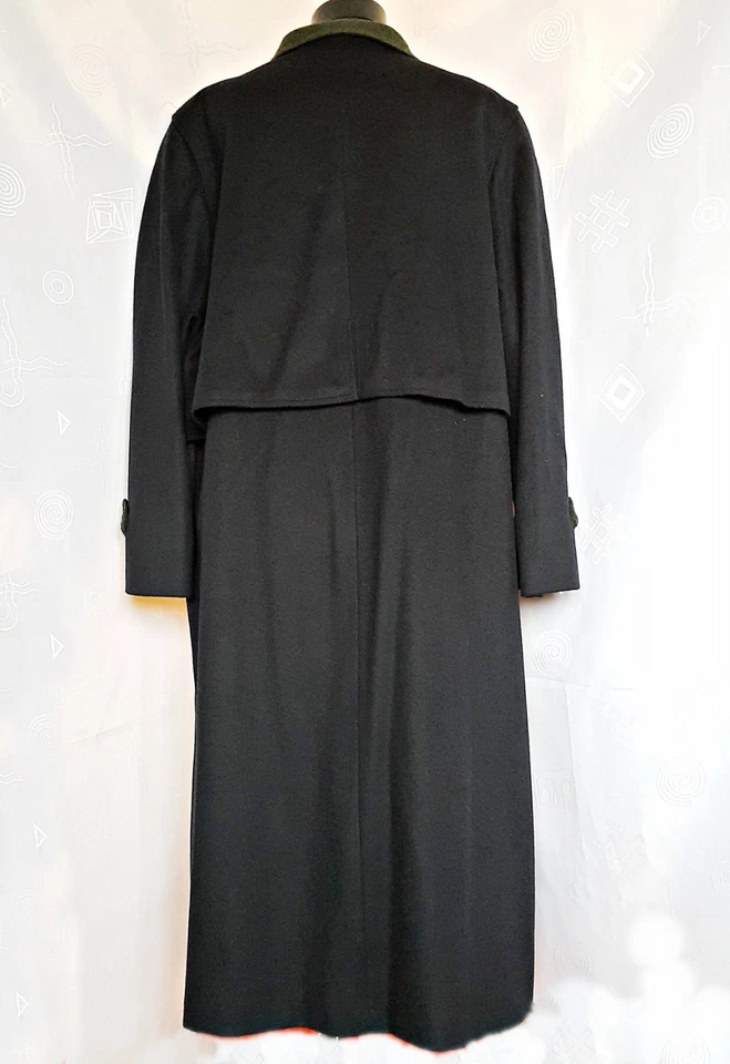 ABRIGO DE MUJER VINTAGE DISTLER OKTOBERFEST DIRNDL TIROL LANA CACHEMIR AZUL: 16/44 Foto 3 de 4