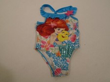 NEW Disney's Princess "Ariel and flounder " 1-Piece Swimsuit Size 2 Childs