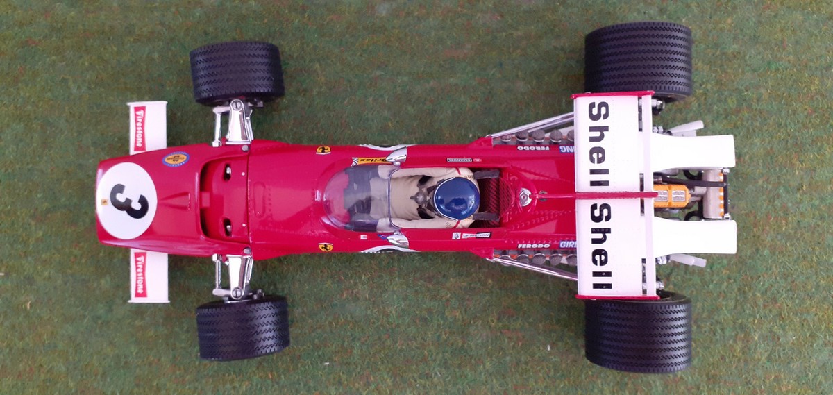 EXOTO F1 1:18 M. Andretti Ferrari 312B Monza rouge, très rare ! EUR 3