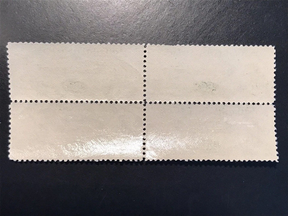 4 US #C18 AIRMAIL STAMPS MNH (4 Block) OG BABY ZEPPELIN CV ~ $600.00 SEE PHOTOS! - Image 3 of 4