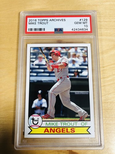 2016 Mike Trout #129