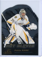 2016-17 Flair Showcase Hot Glove Die Cut #HG4 PEKKA RINNE