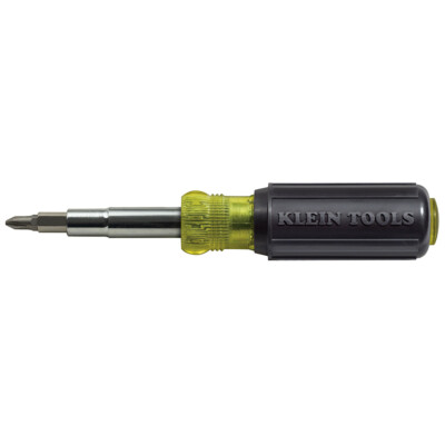 Klein Tools 32500 11-in-1 Multi-Bit Screwdriver / Nut Driver, Multi-Purpose