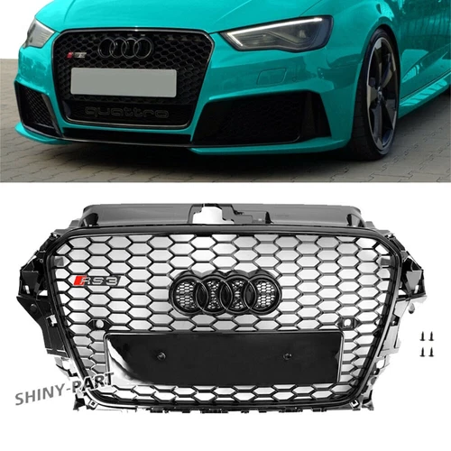 Audi A3 / S3 8V 2013-2016 Front Grille Type RS Honeycomb for Radiator