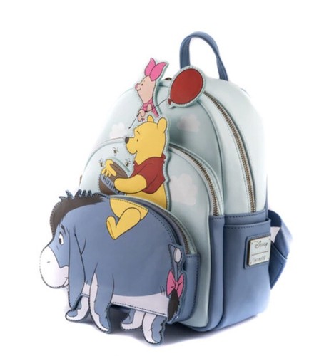 Disney Loungefly Winnie the Pooh & Friends 95th Anniversary Mini Backpack NWT - Picture 3 of 12
