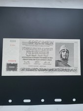 5000 Kronen Schein 24.02.1944