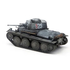 Homemade 1/72 German Pz.Kpfw 38T Ausf.E/F Light Tank No.525 Finished Model