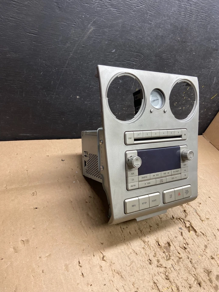 Rádio de navegação 2006 a 2010 Lincoln Zephyr Mkz tela de exibição fabricante de equipamento original T8337 DG - Imagem 2 de 4