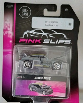 Jada Toys Majorette Pink Slips 1:64 Audi RS E-Tron GT New In Box Rare