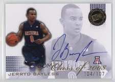 2008 Press Pass Class of 2008 Auto 104/107 Jerryd Bayless #CL-JB Auto 2d0