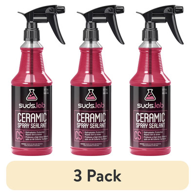 (3 pack) Suds Lab CS Ceramic Spray Vehicle Sealant - 32 oz bottle