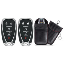 Replacement Smart Key Fob for 2018 Chevrolet Equinox FCC HYQ4  Protective Pouch