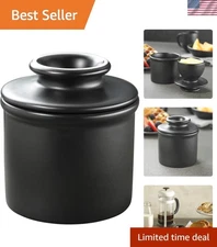 Butter Dish Ceramic Butter Keeper French Style Countertop Butter Keeper