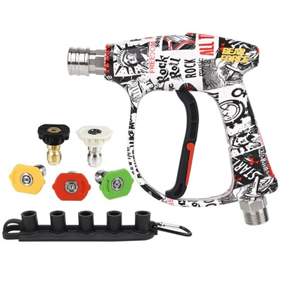 #ad High Pressure Washer Gun 3000 PSI Max Color Painted Power Washer Short Gun M... $37.56
