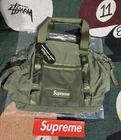 Sac fourre tout Supreme Zip Olive Tote Bag FW20 sac de voyage neuf boîte logo
