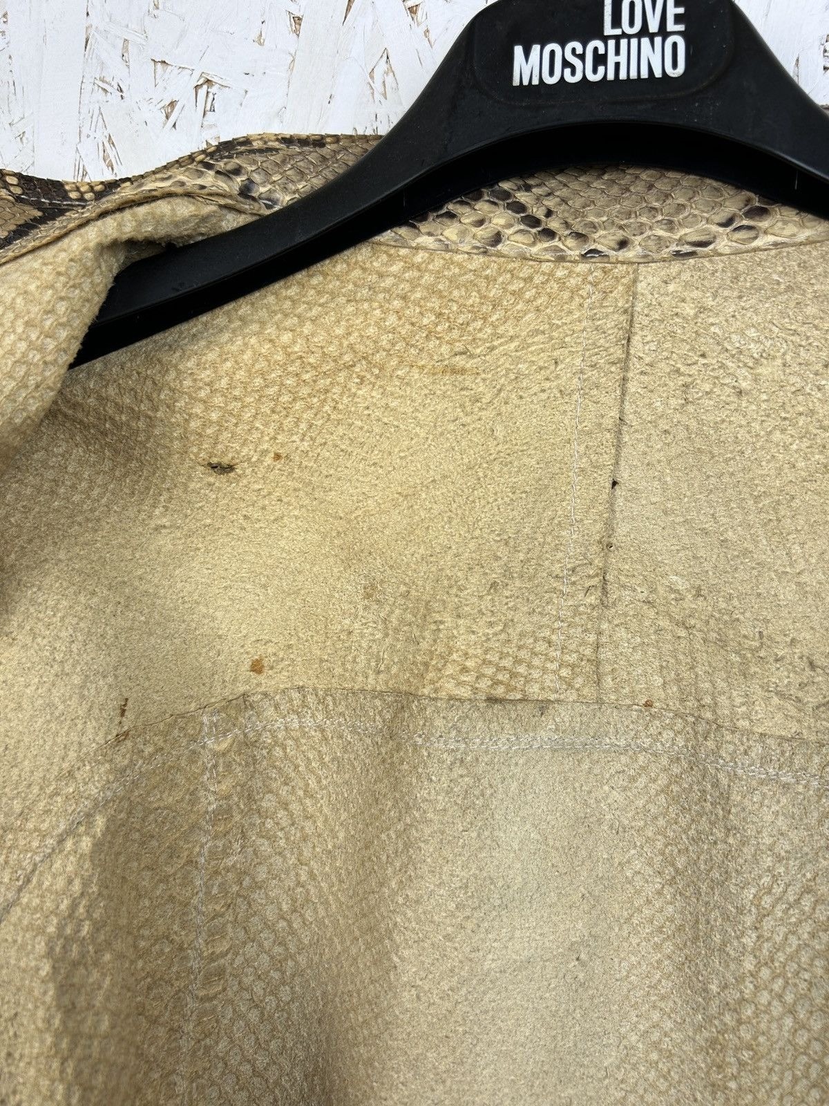 Tom Ford Gucci 2000 Runway Python Leather Jacket … - image 14