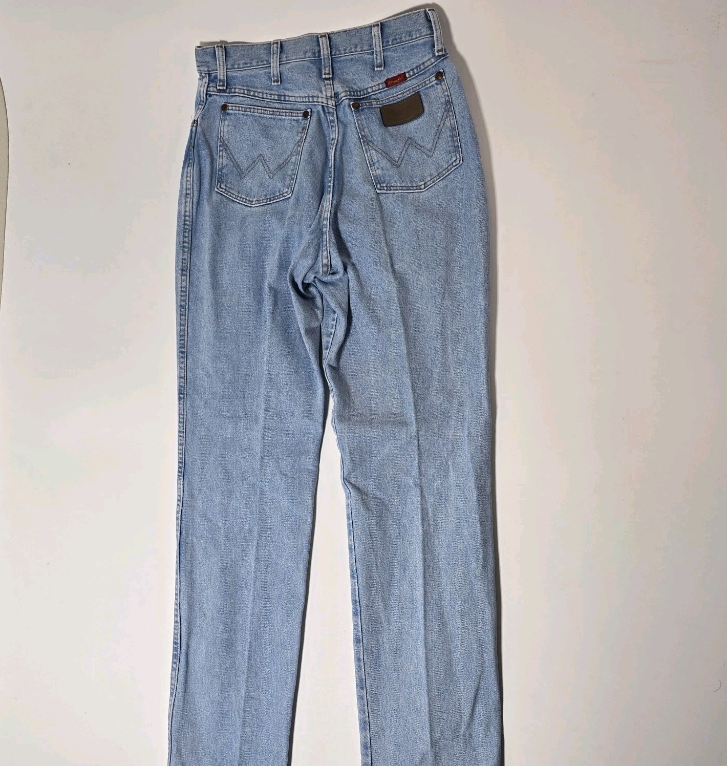 Wrangler 12MWZ Cowboy Cut Jeans Womens 13/14 Blue Denim Western Rancher wear USA