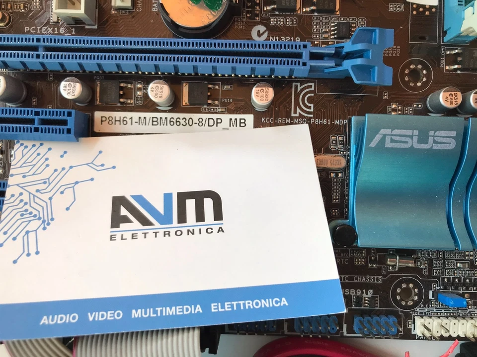 Scheda madre LGA 1155 ASUS P8H61-M BM6630 CPU Intel Core i5-2400 8GB DDR3 RS-232 - Immagine 3 di 4