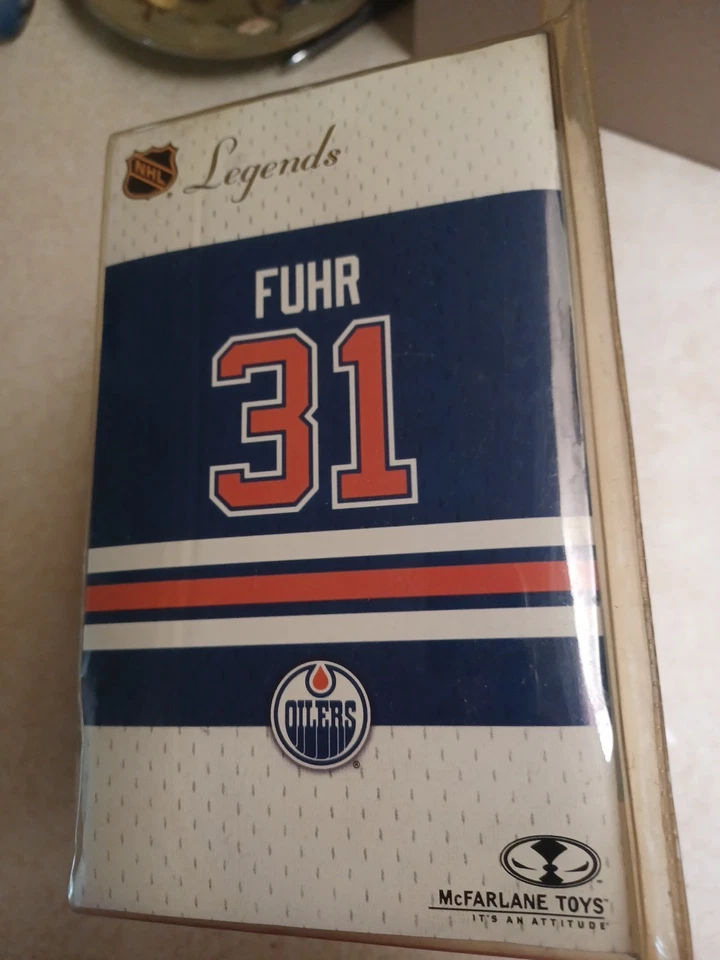 🛢Edmonton Oilers Grant Fuhr McFarlane Legends Series 2  - Imagem 2 de 3