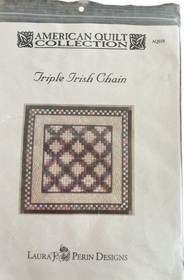 Triple Irish Chain American Quilt Collection By Laura J. Perin Designs 