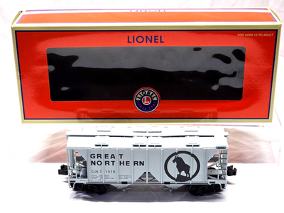 #ad Lionel Trains 2542092 Great Northern AC 2 Covered Hopper O Gauge Unused $69.98