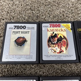 Atari 7800 Game Lot Of 6 Tested