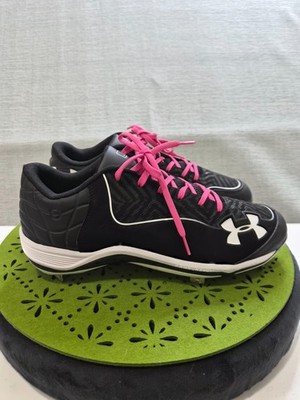Under Armour Ignite Low ST CC 1246694-011 Mens 11 Baseball Cleats Core Black
