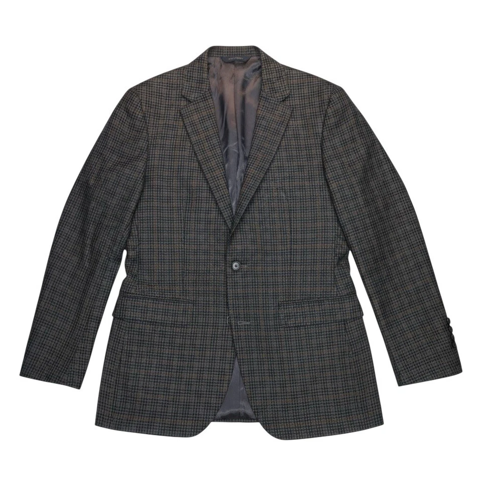 Abrigo deportivo Brooks Brothers 100 % lana Lanificio di Pray Check 38R Foto 3 de 4