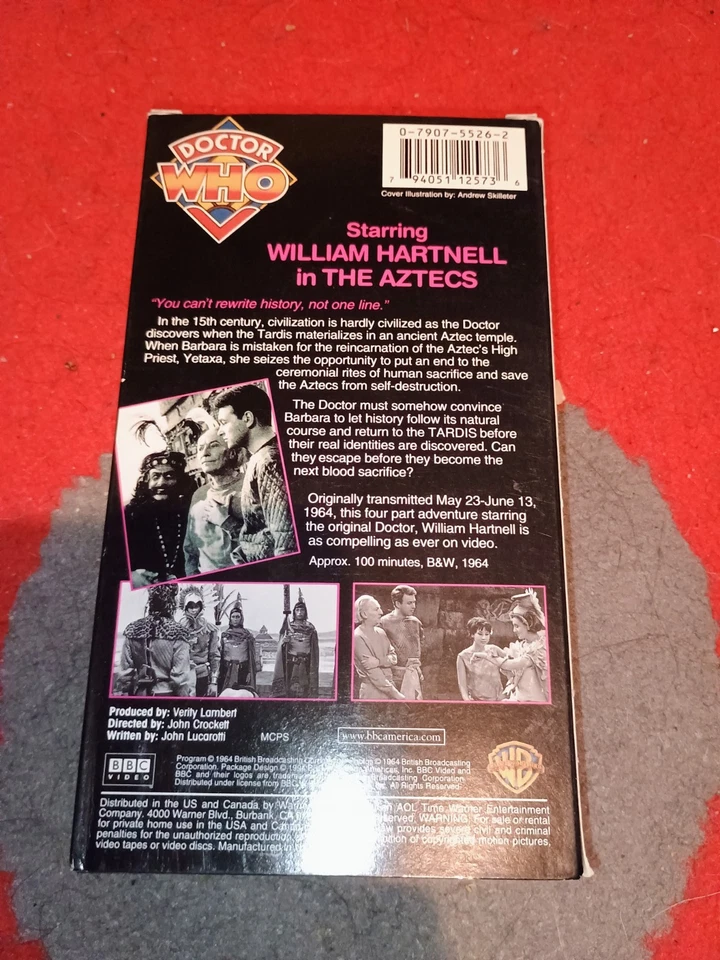 Doctor Who The Aztecs VHS 1964 William Hartnell - Image 3 of 4