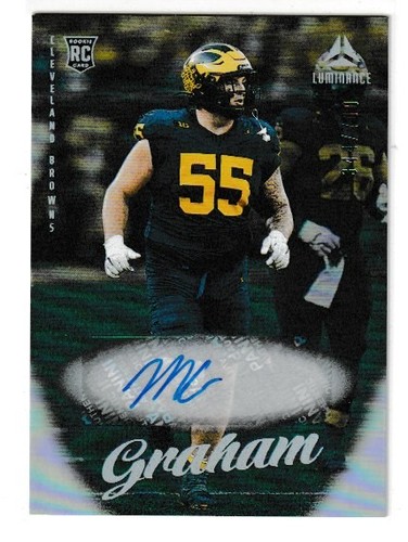 MASON GRAHAM 2025 PANINI LUMINANCE ROOKIE AUTO #/700. SCHÖN.