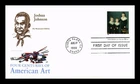 JOSHUA JOHNSON FOUR CENTURIES OF AMERICAN ART FDC 32 USA FIRST
