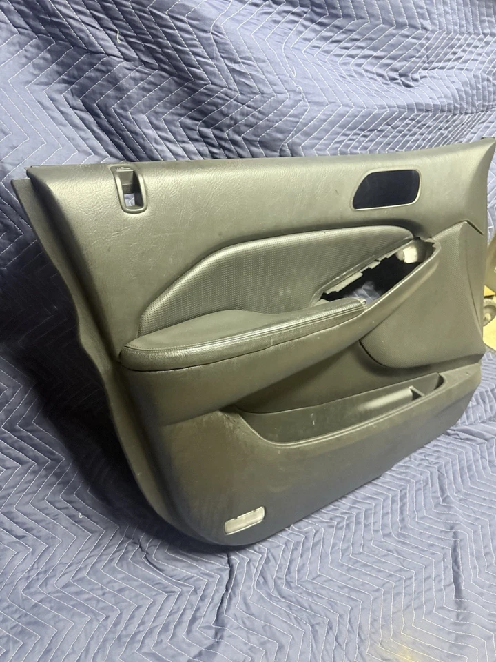 Panel de puerta izquierda conductor delantero Acura MDX 2002-2005 negro OEM Foto 4 de 4
