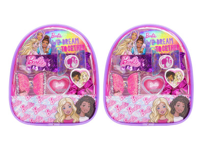 Barbie Townley Girl Cosmetic Makeup Gift Bag with Backpack and Accessories 2Pack