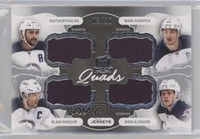2016-17 The Cup Quads Jerseys Silver 3/10 Dustin Byfuglien Blake Wheeler 0c3