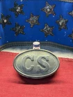 Civil War Confederate “CS” Oval Belt Plate Buckle – Recovered Balls Bluff, VA